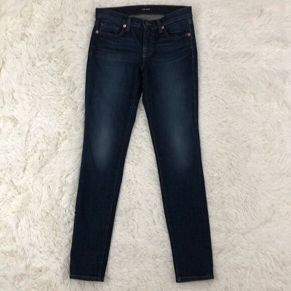 J Brand Skinny Leg Dark Wash Jeans Size 26 - Picture 3 of 8